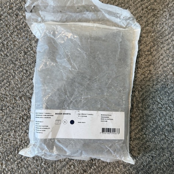 CDLP Men's Boxer Shorts Size XL Dark Navy Blue NEW Underwear - Picture 3 of 3